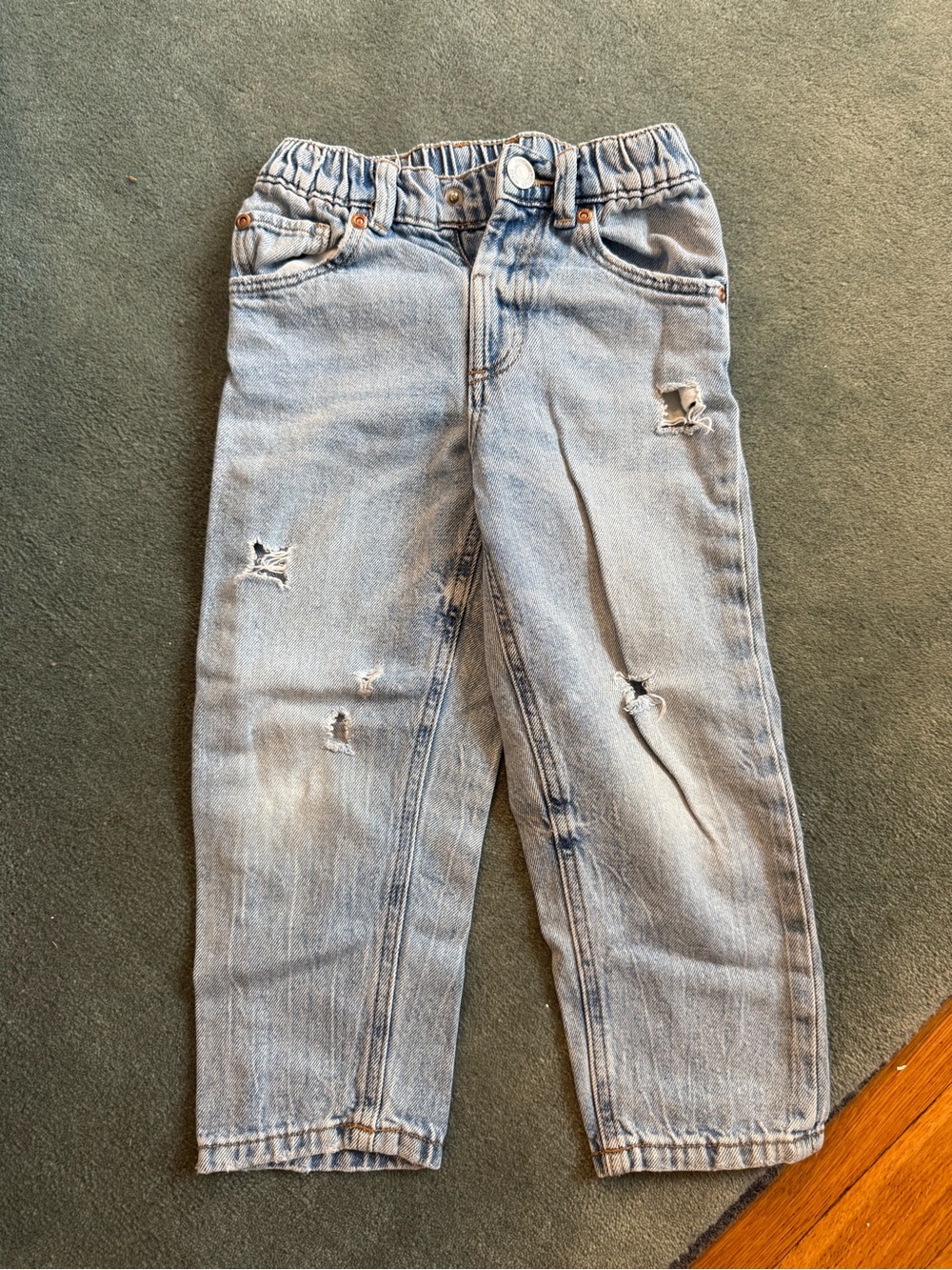 Distressed Zara Toddler Jeans